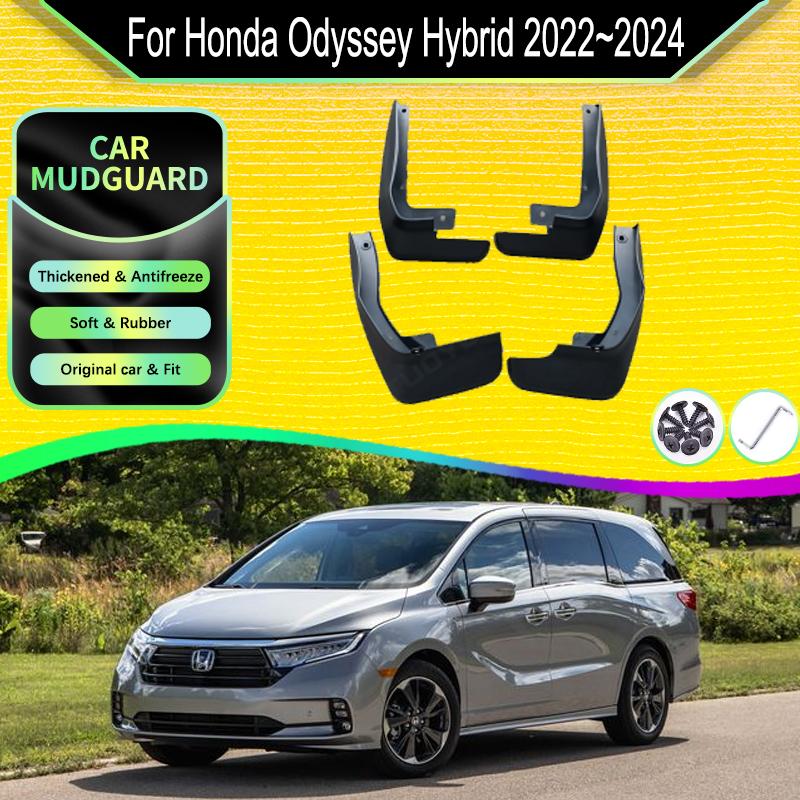 

Автомобильное крыло для Honda Odyssey Hybrid RC 4WD EXL 2022 2023 2024 Duraflap, расширители крыльев, всплеск, комплект внешнего тюнинга автомобиля
