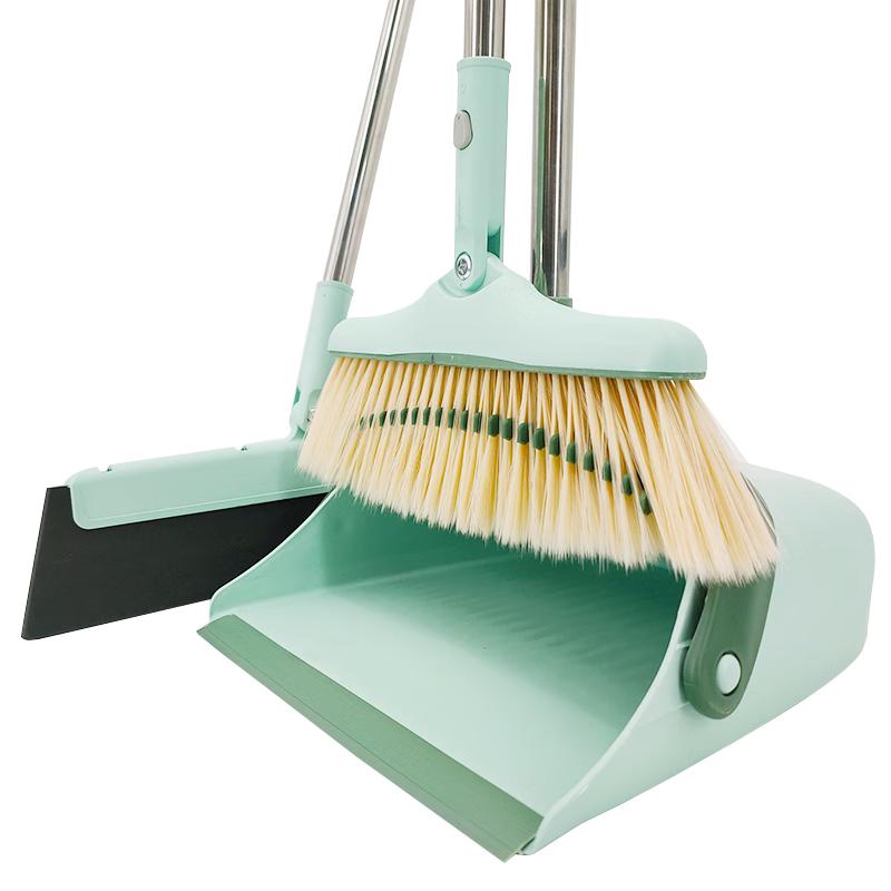 Haisidike Windproof Broom & Dustpan Set Cleaning Tool