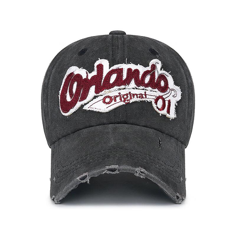 Vintage Distressed Embroidery Baseball Cap