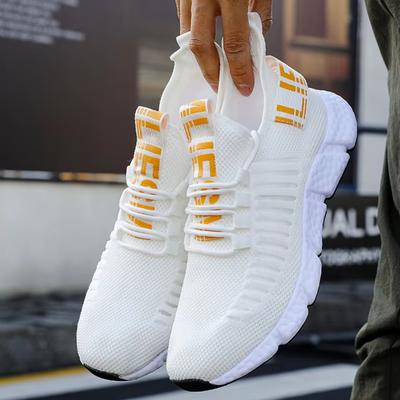Herren Vulkanisierte Schuhe Leicht und Atmungsaktiv Sommer Freizeit Sportschuhe Lässige Laufschuhe Outdoor Walking und Wandern