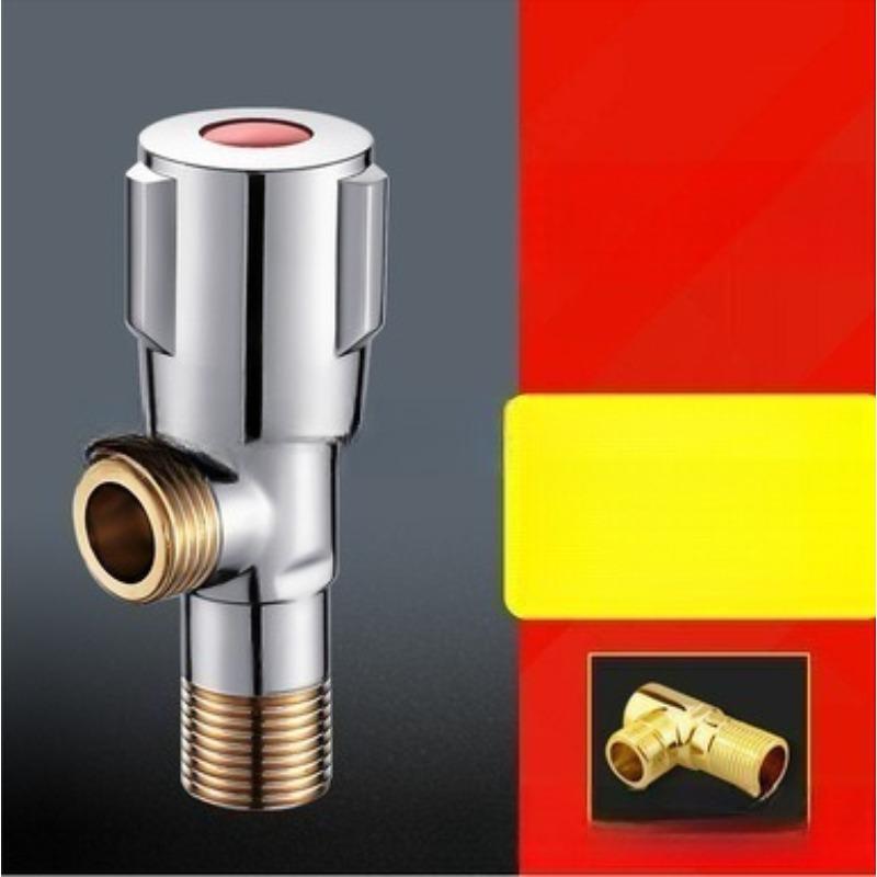 Hot and cold water valve Large flow one in two out globe valve