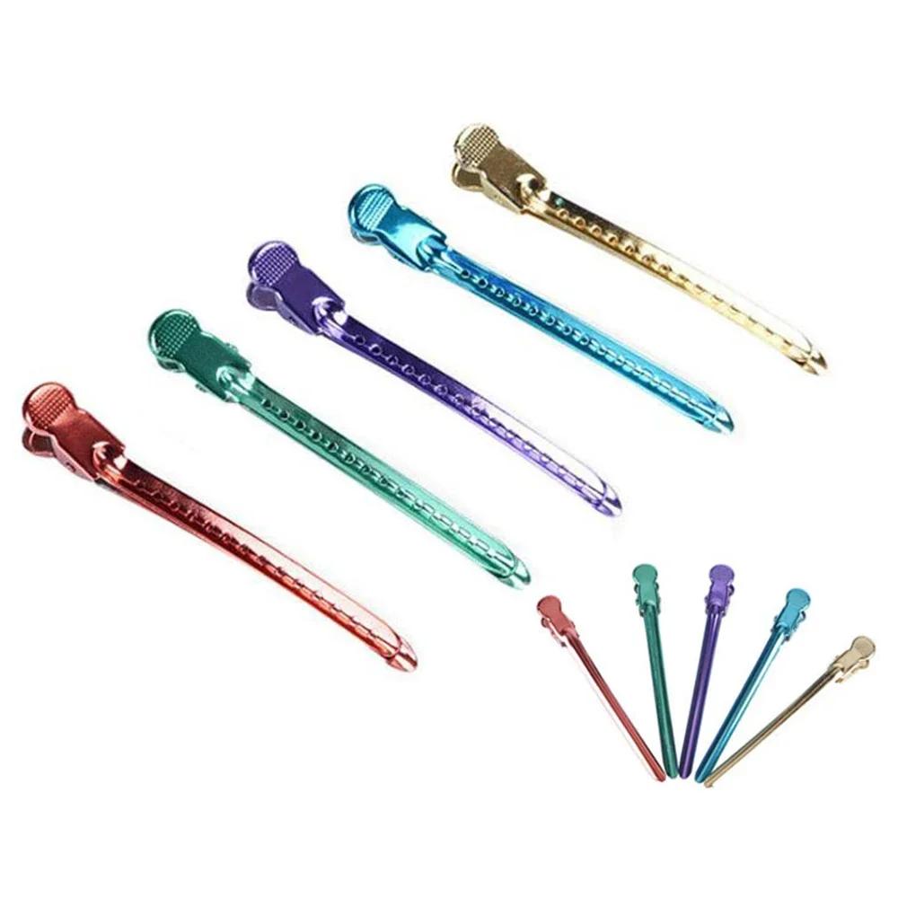 12 szt. Klipsy aligatorowe do włosów Fryzjerskie klamry Szczęki Klipsy do sekcjonowania włosów Krokodyl Spinka do włosów Narzędzie do stylizacji włosów Akcesoria salonowe