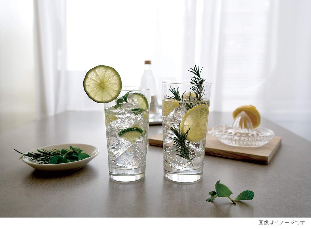 Toyo Sasaki üvegpohár Glass Knack HS 15 pohár 450 ml-es szett 6 db Made in Japan Mosogatógépben mosható Törhetetlen üvegpohár söröspohár Highball pohár savanyú