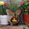 Animal Incense Burner Resin Butterfly Rabbit Incense Holder Handmade Fox Owl Incense Cone Burner Desktop Ornament for Yoga Room