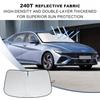Windshield Sun Shade UV Block Shield For Hyundai Elantra -2025 Sun Visor