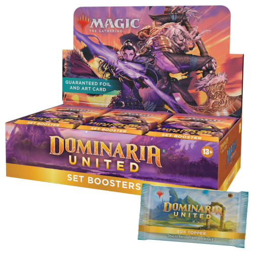 Magic: The Gathering Dominaria Unite Set Booster (English Version) (Box of 30 Packs) C97160000 MTG Trading Card Wizards of the Coast C97160003