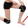 1 Pair Knee Protector Elastic Fabric Compression Thickened Knee Sports Gear Pad