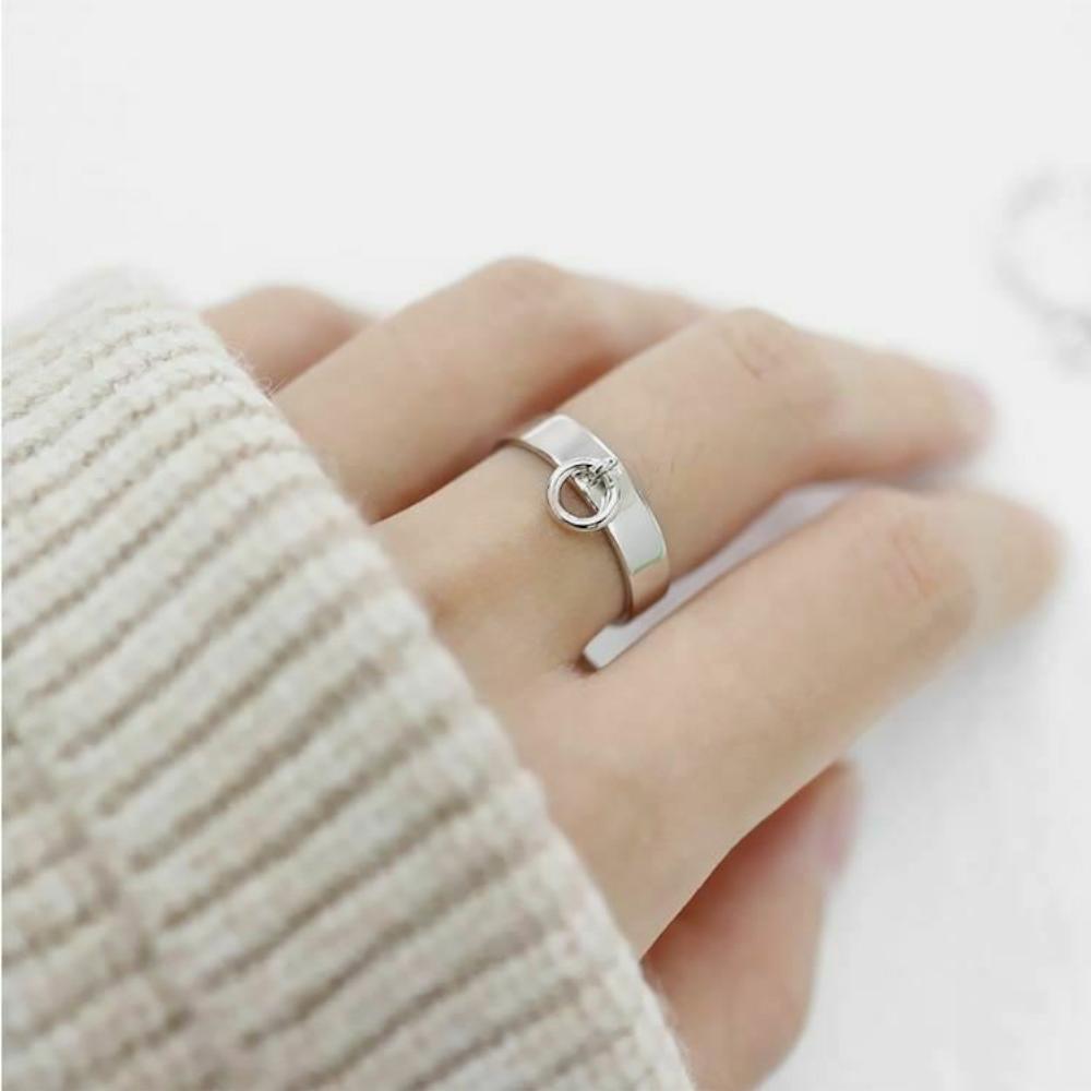 Silver Open Ring Mini Collar Owned Submissive Gift Symbolic Jewellery Jewellery