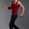 Men's Thin Square Neck Vest Casual Men's Sweatshirt Sports Breathable Vest