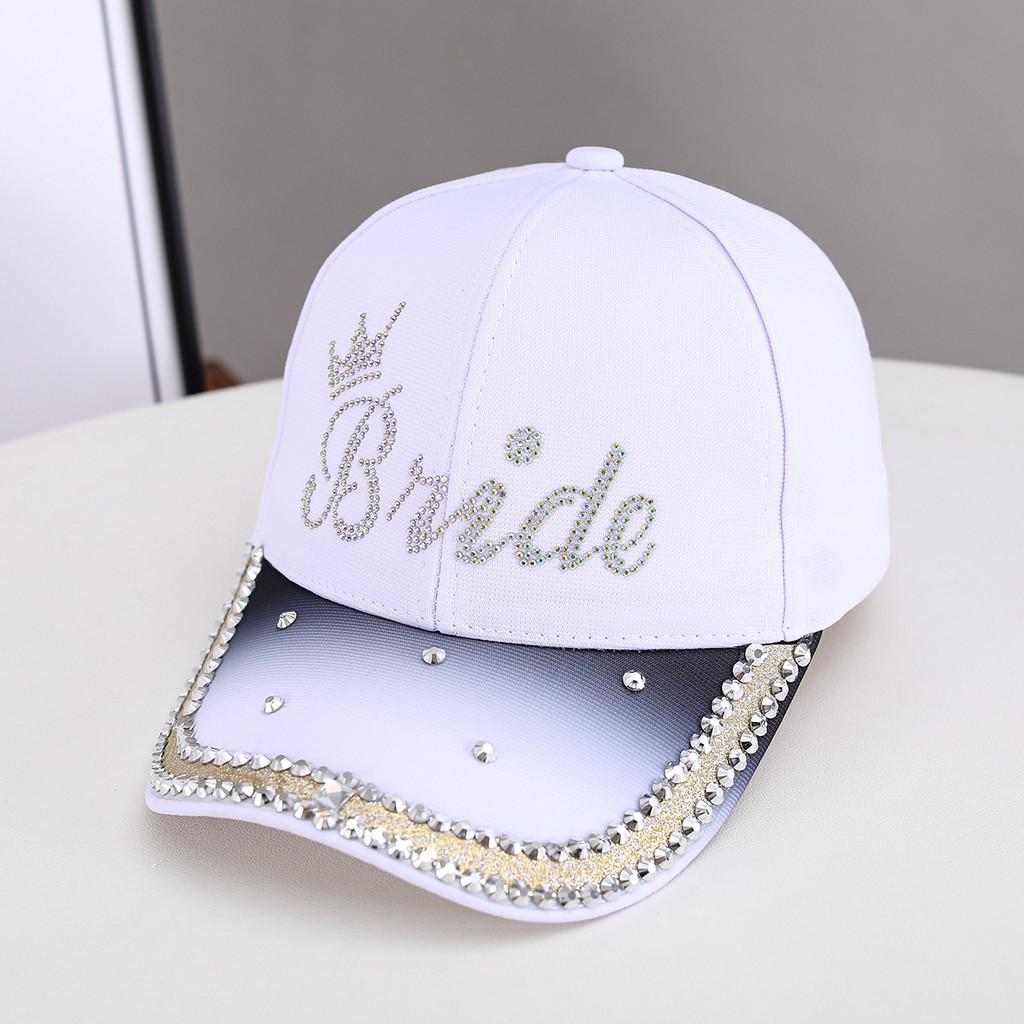 Ladies Summer Sun Hat With Short Brim And Sparkling Details For Travel And Beach