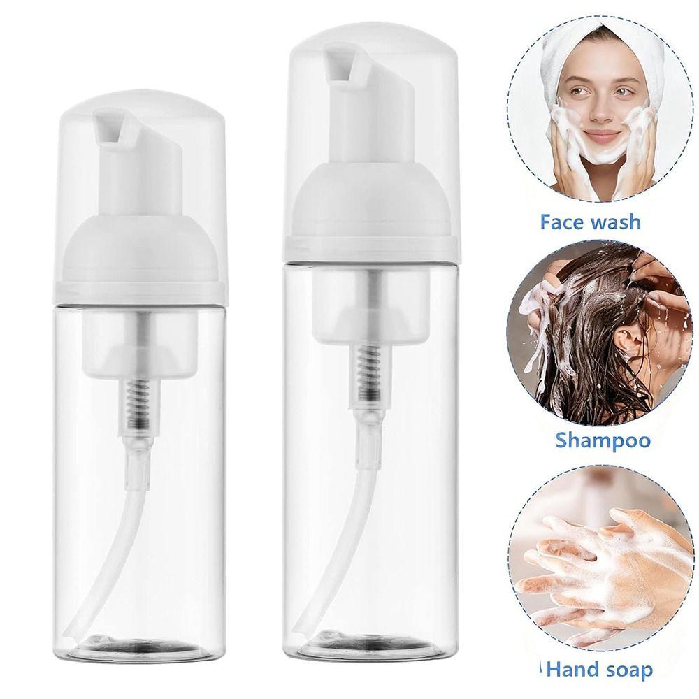 Clear Empty Bottle Plastic Empty Soap Bottle Portable Foam Bottle Cosmetics Packaging