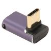 Adaptateur USB C Femelle vers USB C Mâle PD 240W 8K 60HZ Haute Vitesse 40Gbps USB4.0 C Adaptateur à Angle Droit