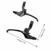 1 Pair 22.2 Diameter Bike Brake Lever Black Bike Brake Level Handles  Bike Maintenance