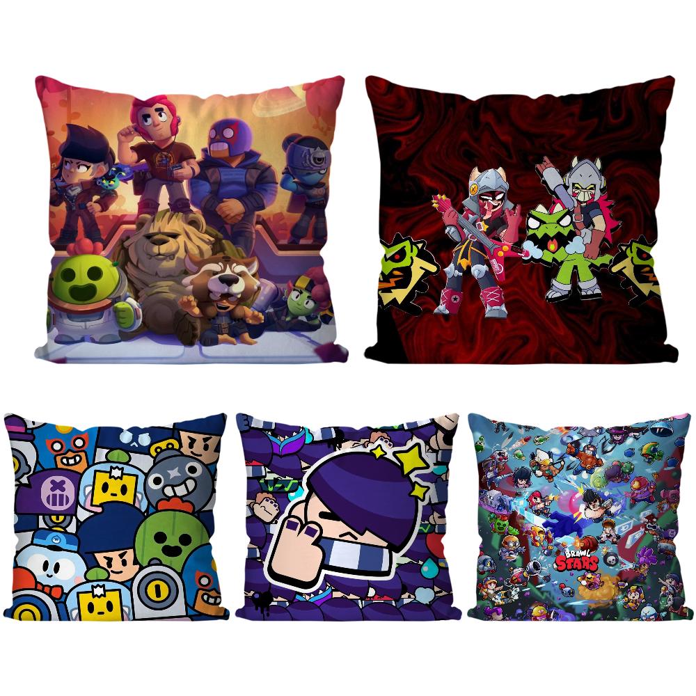 Battle mobile game s-stars game Pillow Case Square Pillow Bedroom Sofa Leisure Comfort Cushion Living Room Home Decoration 40X40