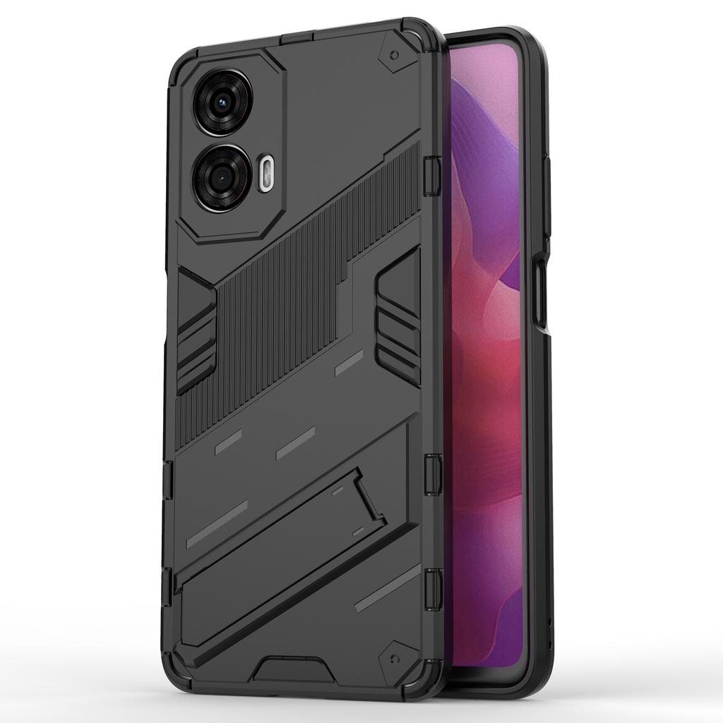 For Motorola Moto G24 4G Case PC+TPU Shockproof Phone Cover with Kickstand