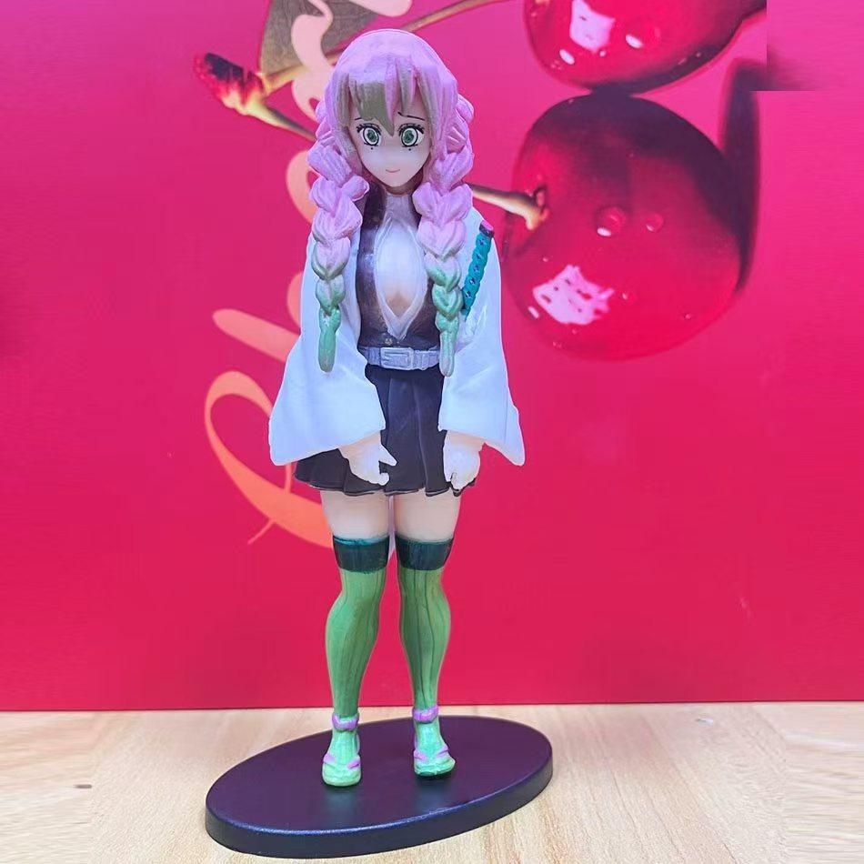 @Anime Demon Slayer Kimetsu no Yaiba Figure Kamado Tanjirou Action Figure Agatsuma Zenitsu Nezuko Warrior PVC Model Toys**