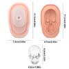 Innovative 3D Skull Head Shape Ice Cubes Tray Food Grade Silicone Mould for Unique Drink Presentation Kitchen Tool