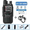 Baofeng 5R Mini Walkie Talkie Dual PTT Bluetooth APP Programming Grey Black Multi Band AM Wireless Copy Frequency Two Way Radios