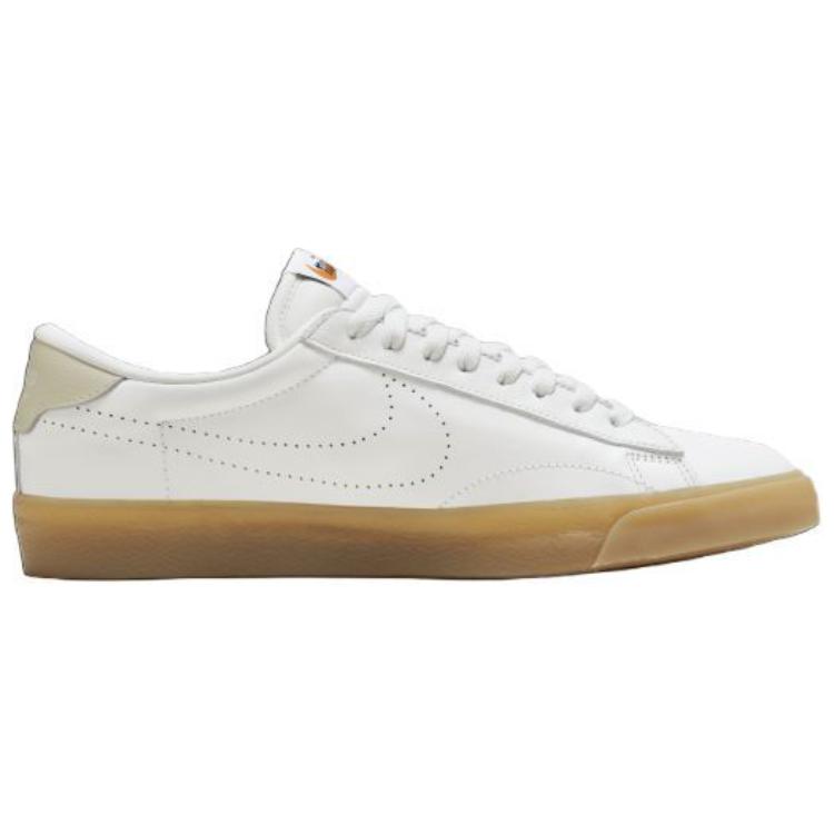Nike נעלי סניקרס קז'ואל מעור רטרו קלאסיות לטניס לבן חום גברים HM4648-111