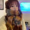 Warm Winter Cashmere Scarf Soft Thickened Shawl Wrap New Long Tassel Scarves  Women