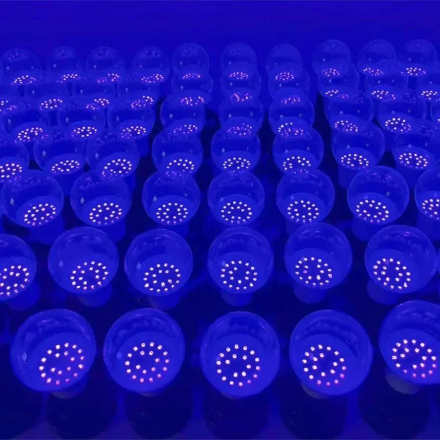 E27 12W Purple Light Bulb Glow in The Dark Party Supplies Party Lamp Blacklight Bar Fluorescent Decoration UV Atmosphere Bulb
