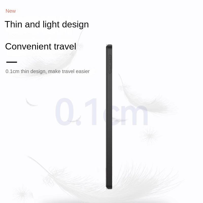 For Xiaoxin Pad 11 Case 11 Inch TB335FC Magnetic Trifold Stand PU Leaher Silicone Soft Back Tablet Cover Funda Coque