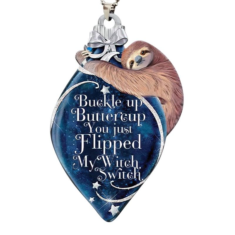 Blue Moon And Dragon Lover Car Ornament Holiday And Home Decoration Hanging Pendant