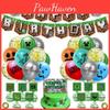 Birthday Minecraft Party Decorations Supplies Happy Birthday Banner Balloons
