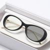 Fashion Design Round Frame Photochromic Myopia Glasses Women Anti Blue Light Color Changing Ner Sight Eyeglasses Minus Sight