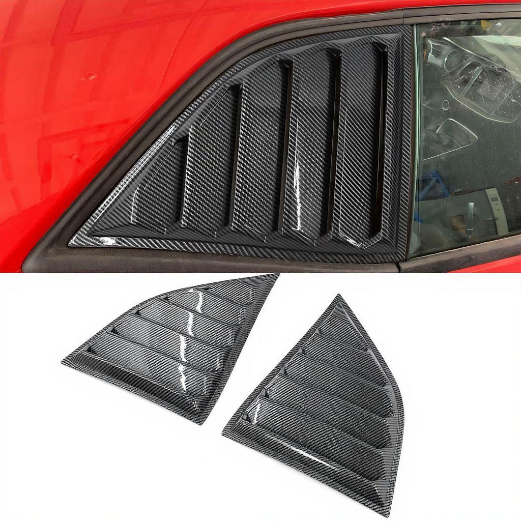 Dodge Challenger Carbon Fiber Rear Window Decor Panel (2015-2023)