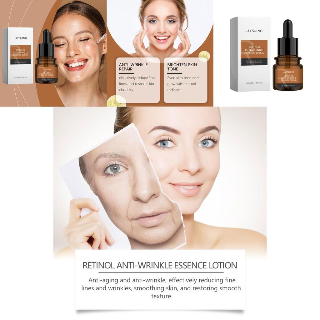 Jaysuing Retinol Essence Serum Nourishing Hydrating Brightening Repairing Formula 40ml