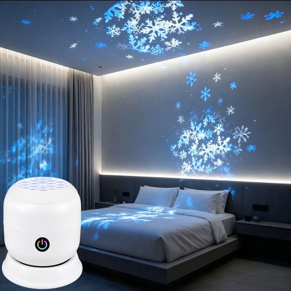 Ocean World Dreamy Ocean Projector USB Rechargeable Projector Lamp Bedroom Decoration