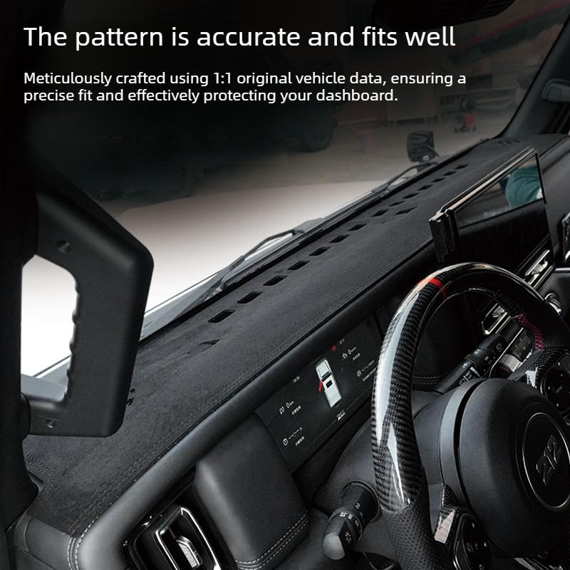 For BAIC BAW 212 T01 2025 2026 Dashboard Sunshade Mat Anti Glare Heat Insulation Anti UV Console Cover Interior Accessories