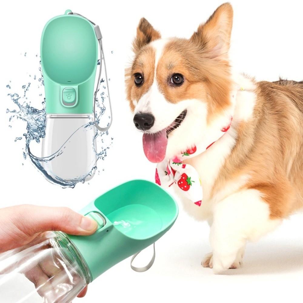 Portable Dog Water Dispenser Plastic Pet Water Feeding Supplies Outdoor Dog Water Bottle Hiking