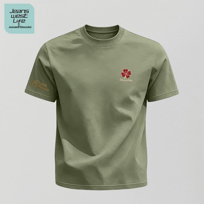 Jeanswest Men s American Retro Cotton Short Sleeve T-Shirt 2XL