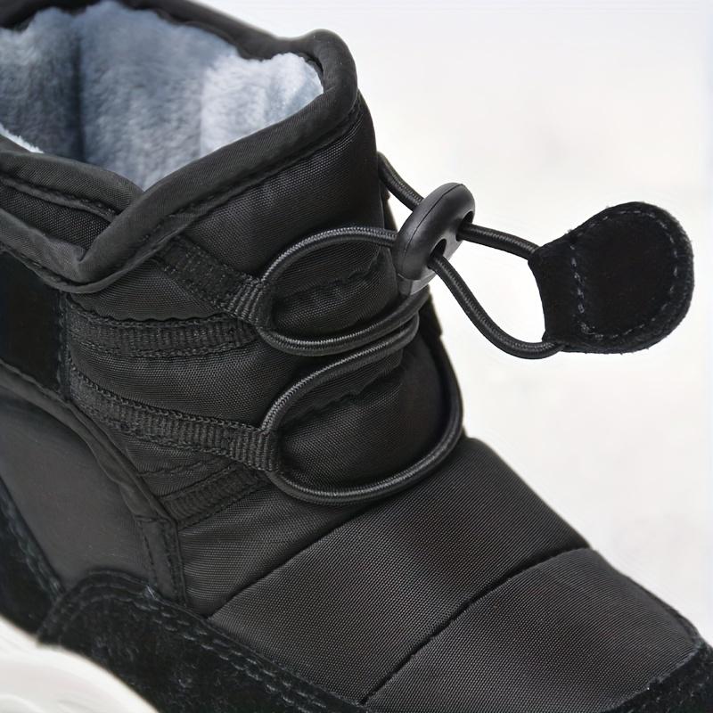 Girls' White Casual Warm Outdoor Snow Boots