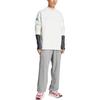 adidas Serie Equipment Ss25 Eqt Moda Traspirante Comodo Cotone Maglietta a Maniche Lunghe Uomo Top Bianco JN4846