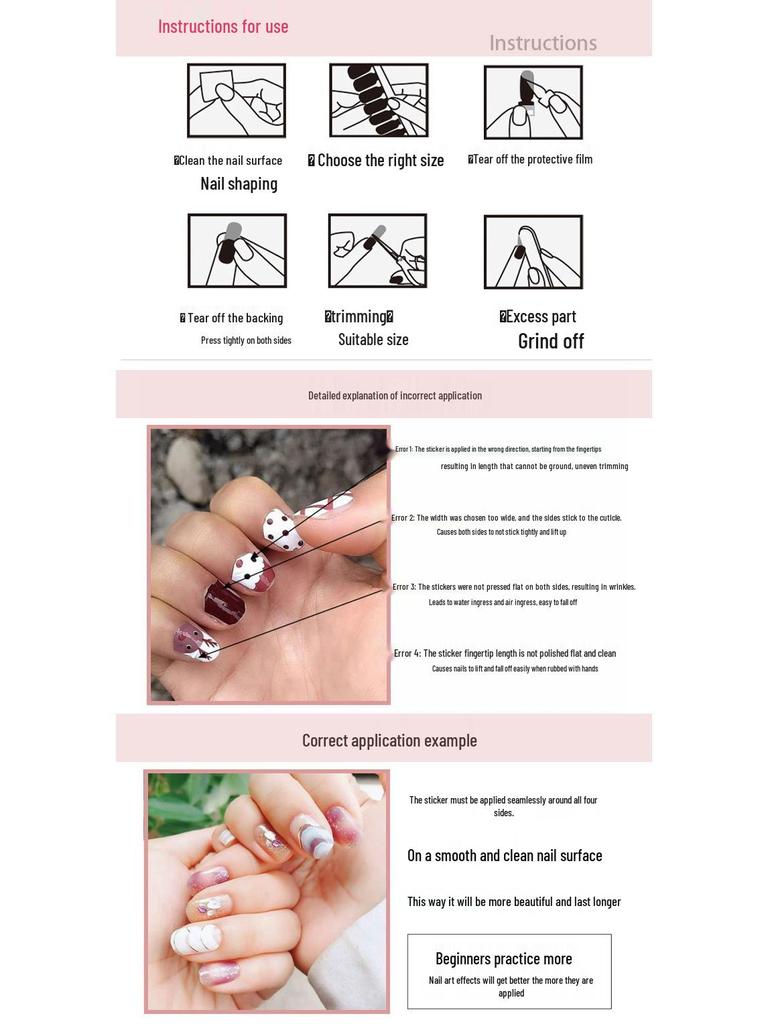 Solid Color Cat Eye UV Gel Nail Stickers: Waterproof, Long-Lasting, Light-Curing, Semi-Cured Nail Art.