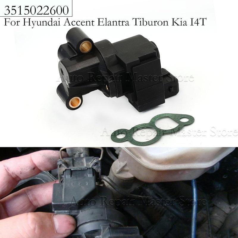 For Hyundai Accent Elantra Tiburon Kia Cerato Sportage Scoupe 2.0L AC4229 3515022600 Idle Air Control Valve IAC 35150-22600