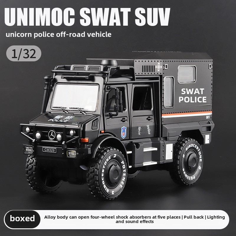 Mercedes-Benz Unimog Off-Road RV Alloy Climber Model (Boxed)