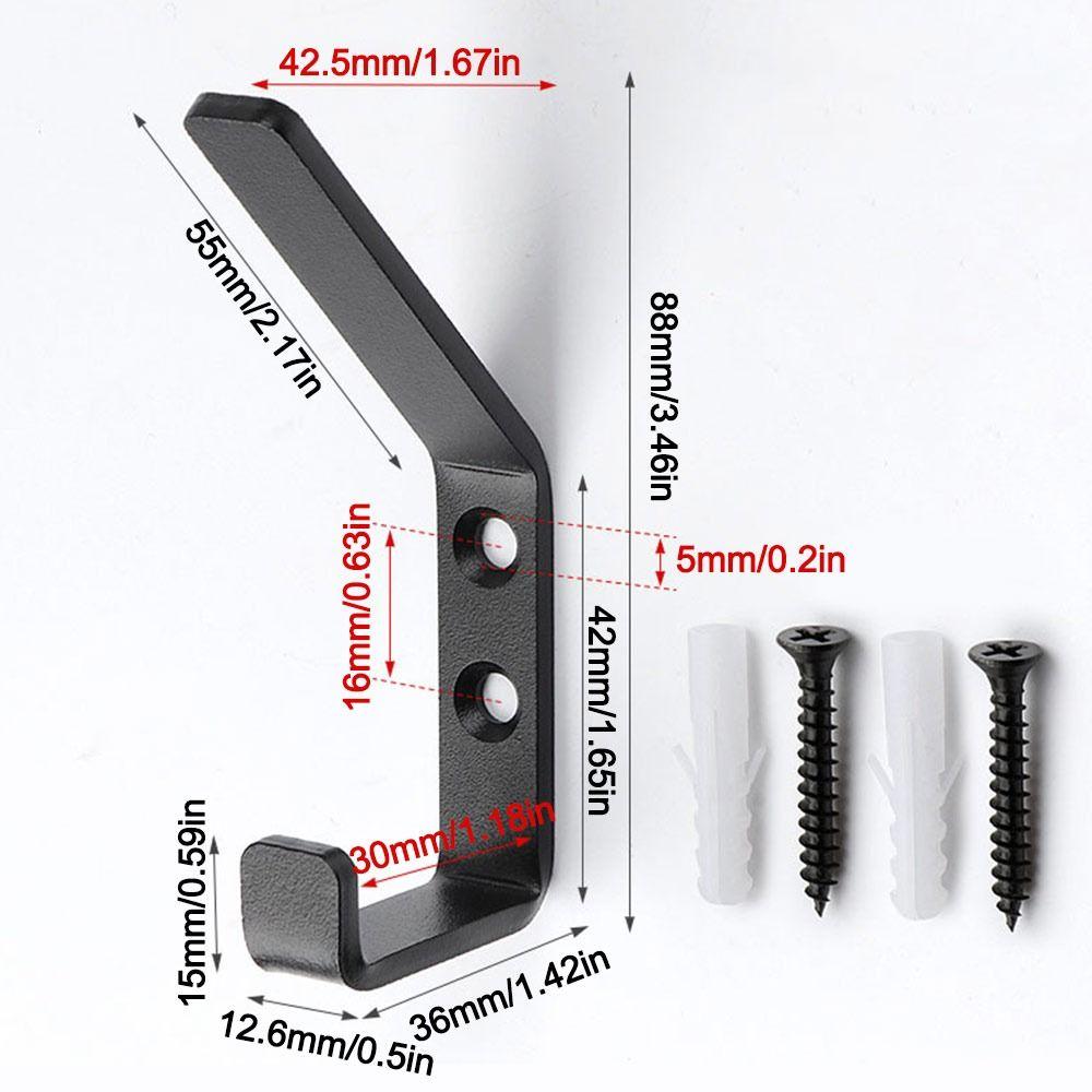 Load Bearing Utility Wall Hooks Rust Resistant Tool Hanging New Skateboard Wall Rack  Home Storage