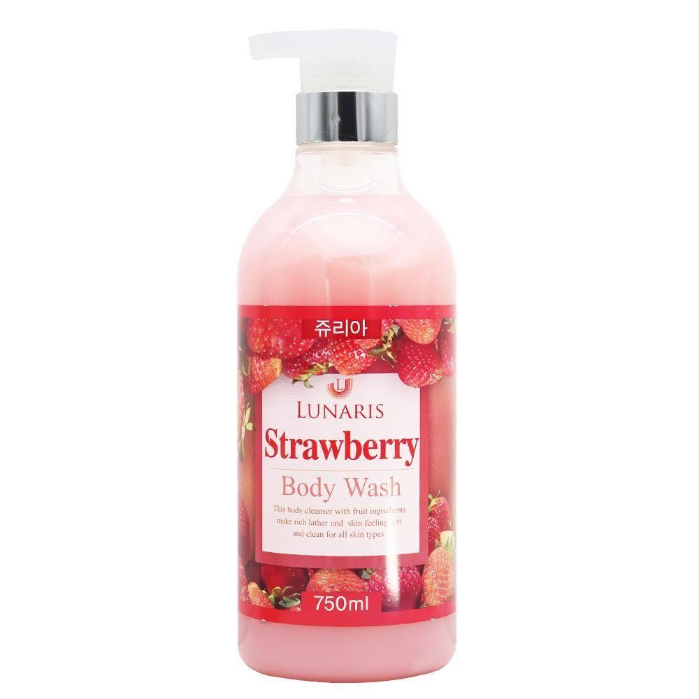 LUNARIS LOJWHBUA Body Wash (Strawberry) 750ml