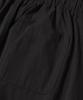 Yujen Double-Pleat Wide Cotton Elastic Waist Pants_Black