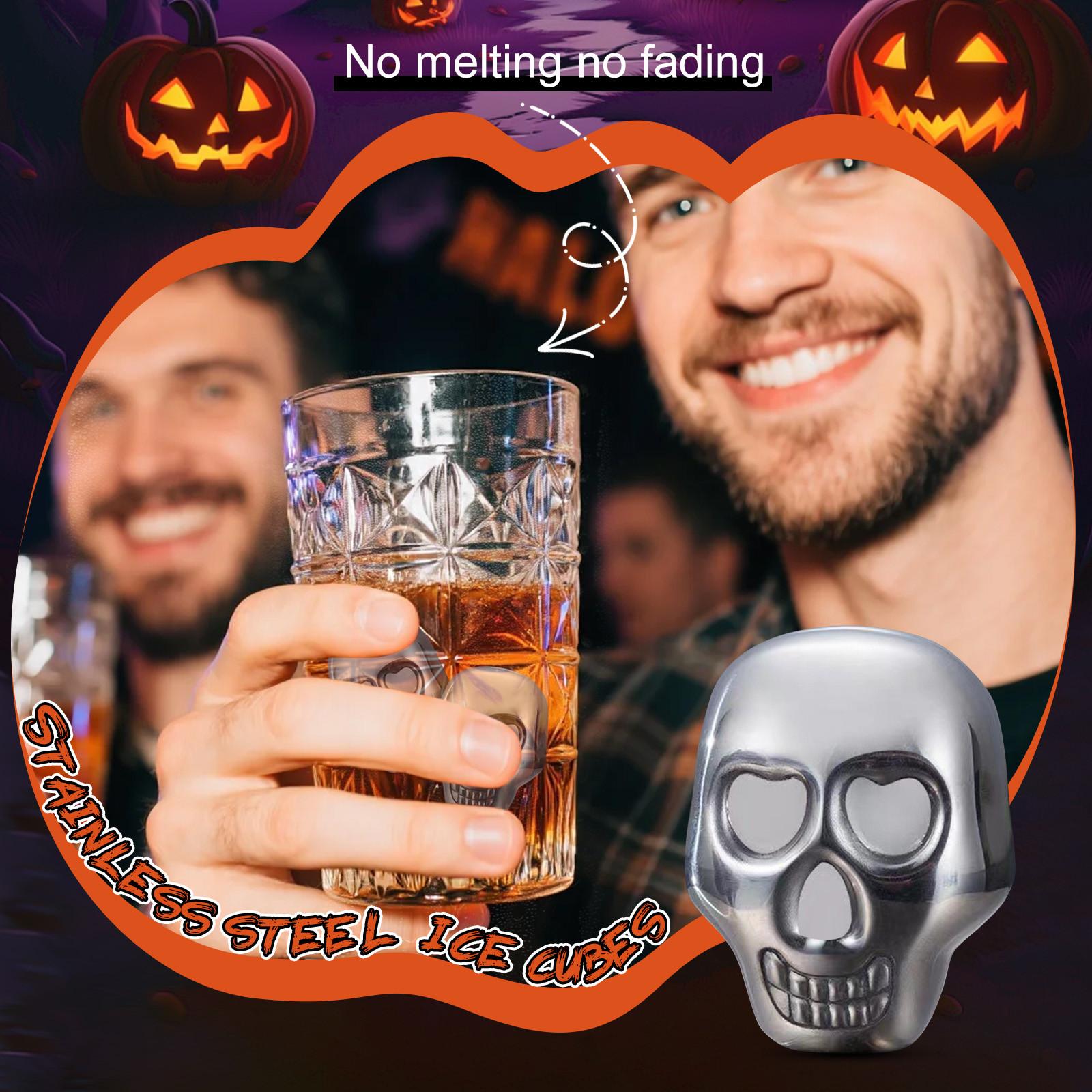 

Нержавеющая сталь Лед Нержавеющая сталь Охлаждающий камень Многоразовый - Охладитель для виски, вина, пива, водки 30 мл One Size