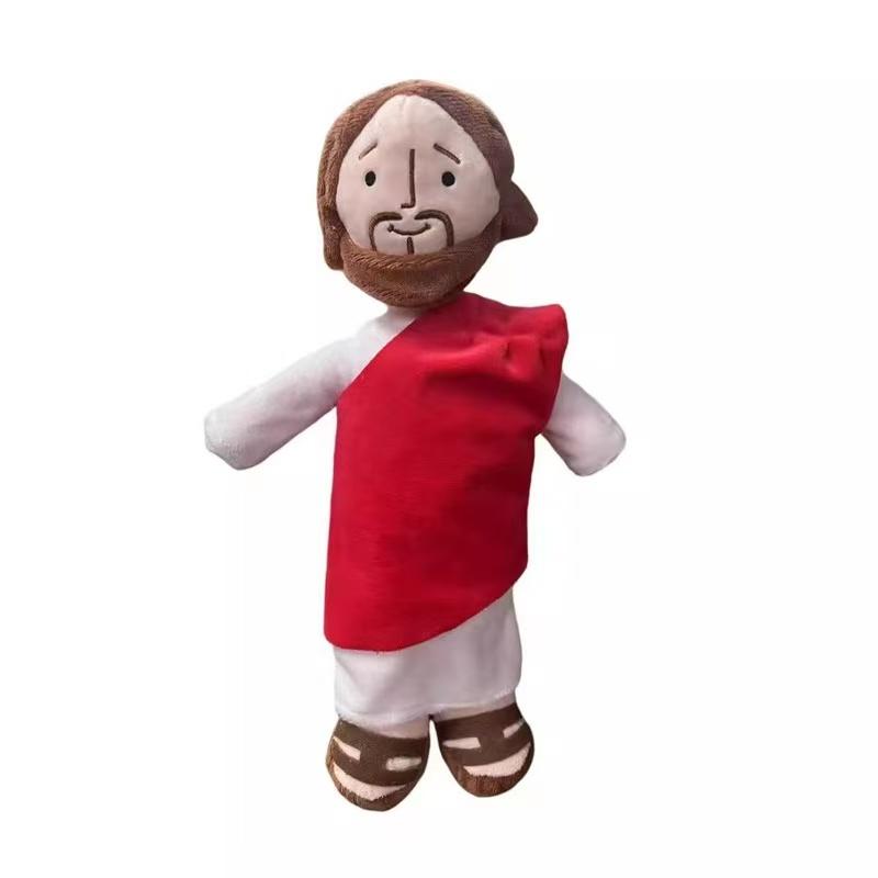 32cm simulation new Arab stuffed plush toy figurine, cartoon anime cute doll, Jesus praying to God home decoration