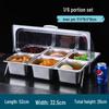 Stainless Steel Food Display Pan with Lid