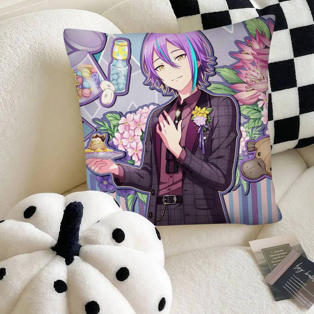 Kamishiro Rei Cool P-ProjectS S-SEKAI Pillow Case Square Pillow Bedroom Sofa Leisure Comfort Cushion Car Home Decoration