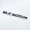 Błyszczące Czarne Litery 3D ABS GLC300de GLC300e GLC350e GLC400e 4Matic Emblemat dla Mercedes Benz GLC X253 Naklejka z Logo na Bagażnik Samochodu PQ7