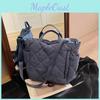 Large Capacity Canvas Shoulder Bag For Women 2023 New Autumn Winter Street Fashion Tote Crossbody Bag