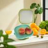 Highly Elastic Silicon Storage Box Square Food Storage Container Portable Lunch Box  Refrigerator